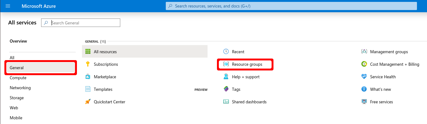 Azure Monitoring Resource Group Screenshot 1