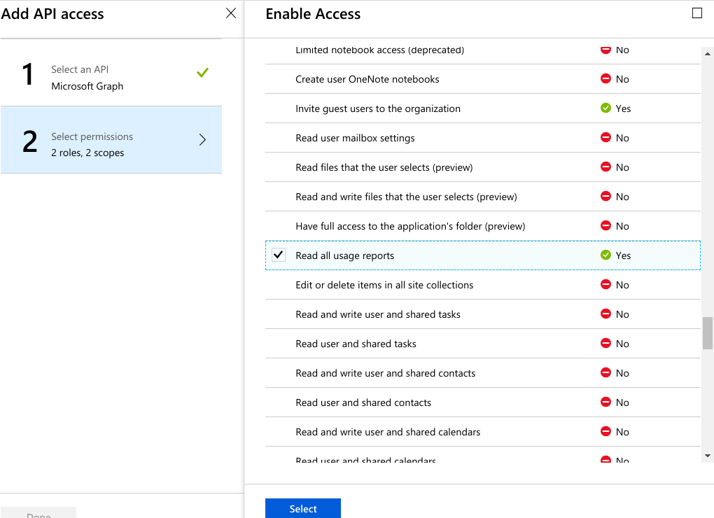 Office 365 Exchange Add Permissions Step 2