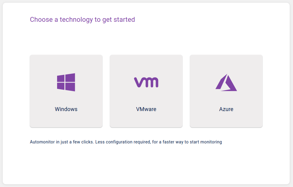 virtual machines auto monitoring